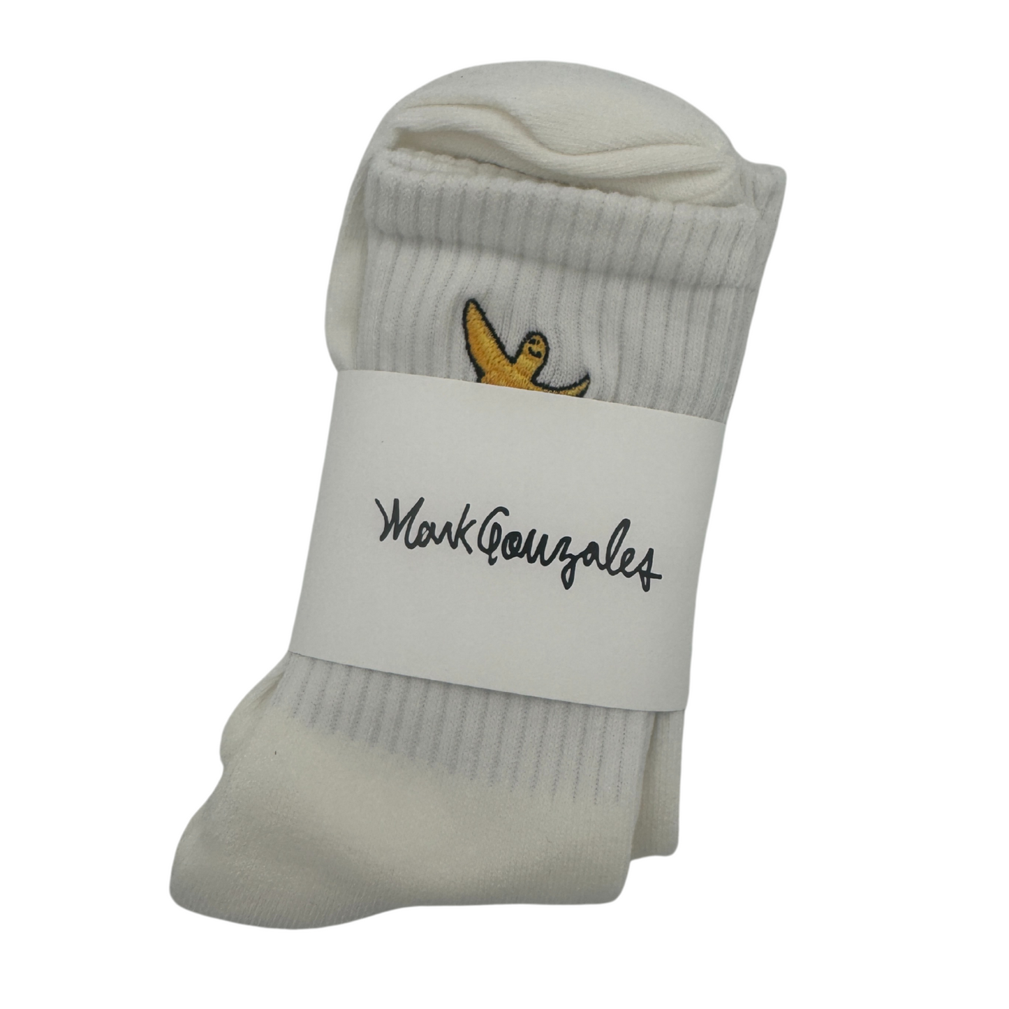 Mark Gonzales Embroidered Angel Socks Three Pack