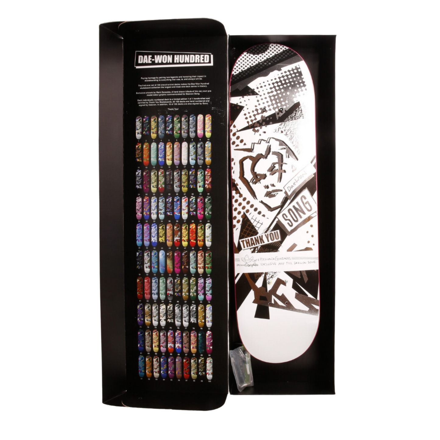 Thank You Skateboards/ Daewon Song x Mark Gonzales / Skateboard/ Artist Proof (111)