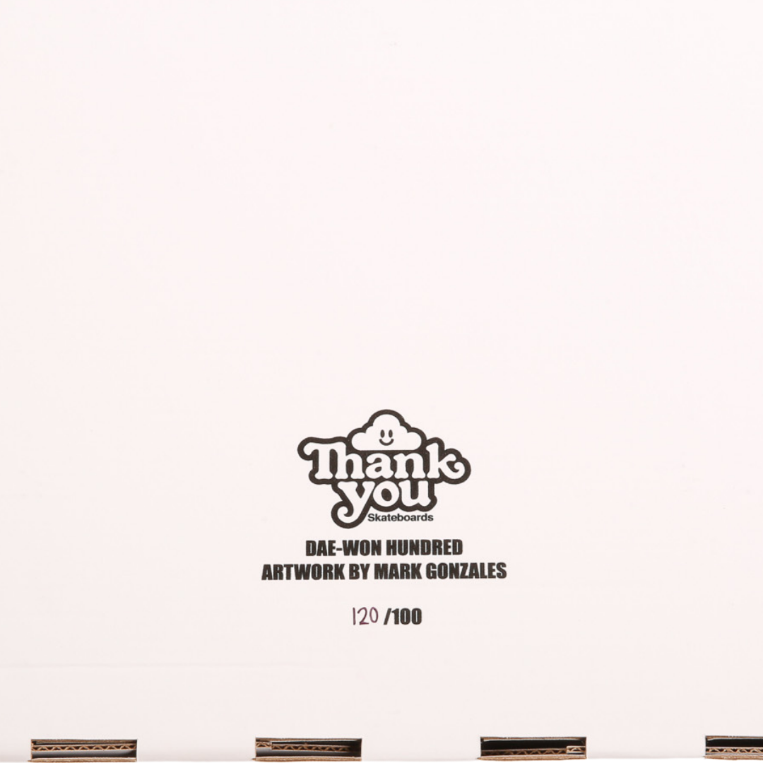 Thank You Skateboards/ Daewon Song x Mark Gonzales / Skateboard/ Artist Proof (120)
