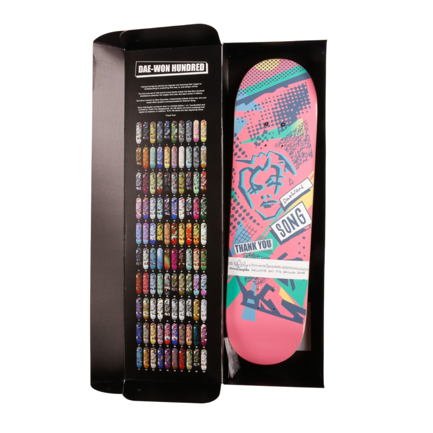 Thank You Skateboards/ Daewon Song x Mark Gonzales / Skateboard/ Artist Proof (120)