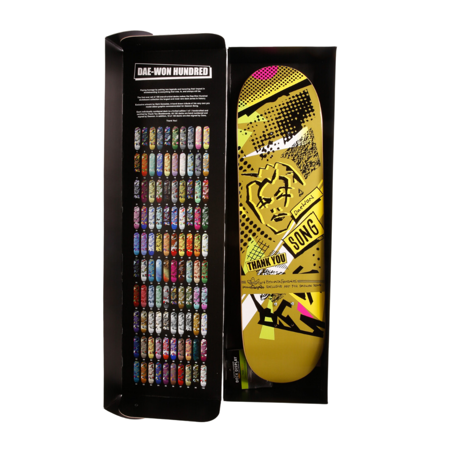Thank You Skateboards/ Daewon Song x Mark Gonzales / Skateboard/ Artist Proof (121)