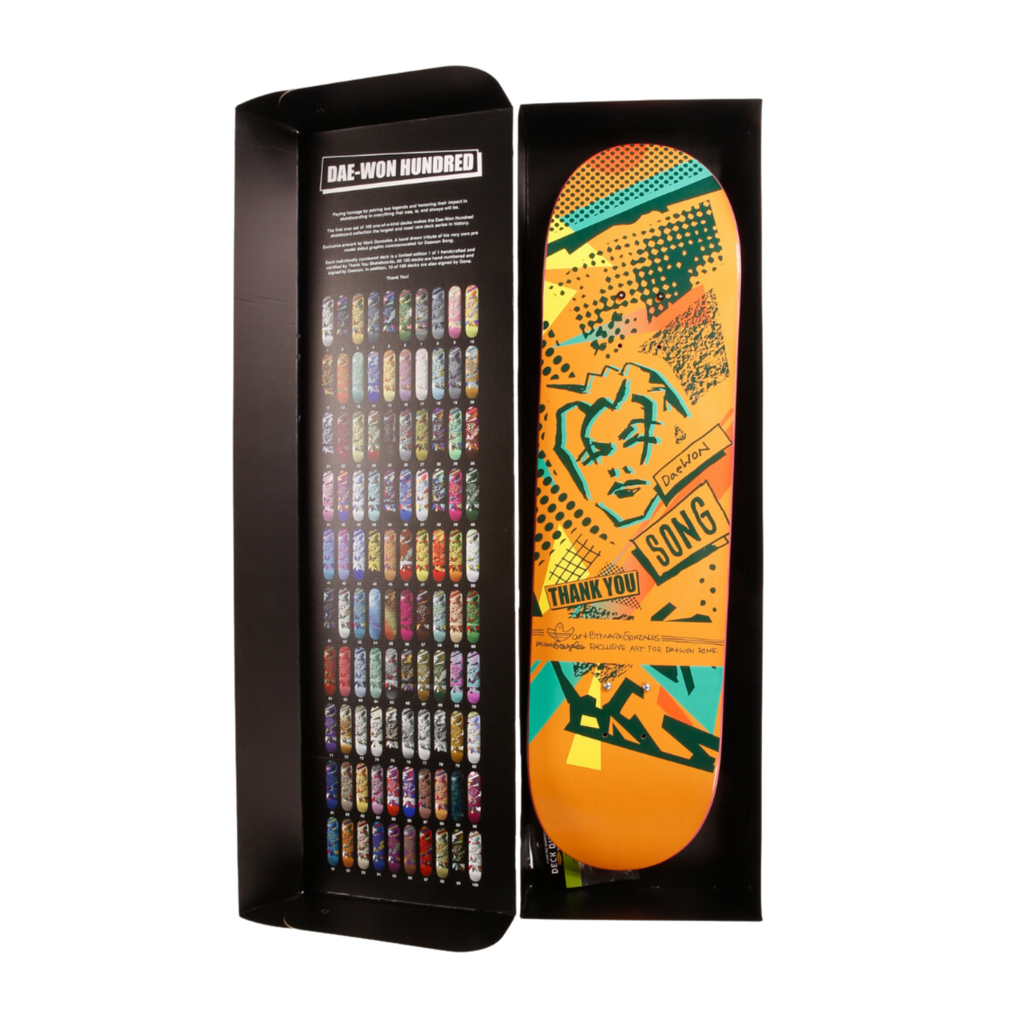 Thank You Skateboards/ Daewon Song x Mark Gonzales / Skateboard/ Artist Proof (122)