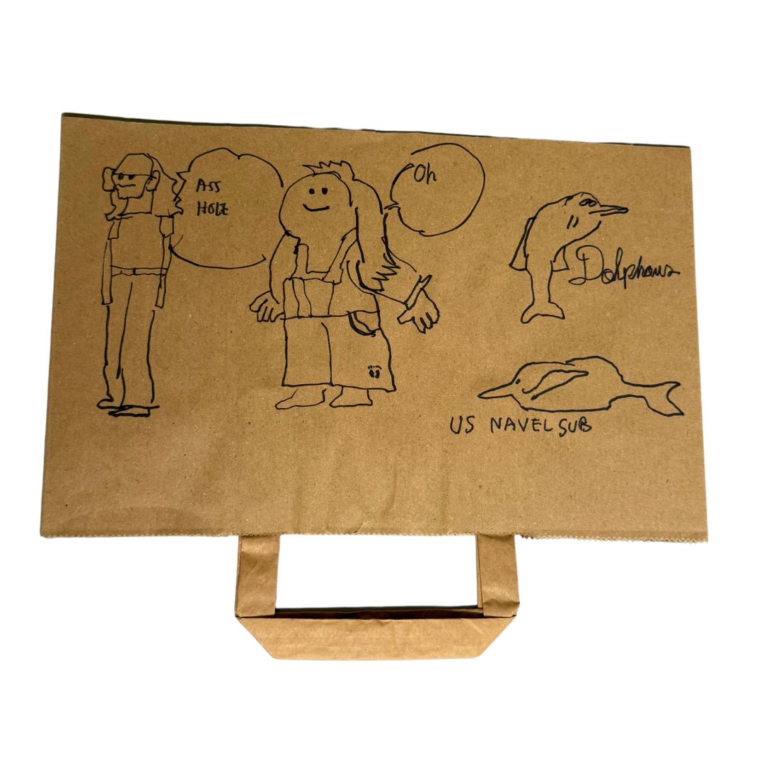 Ink Illustration 38 / unsigned / Mark Gonzales