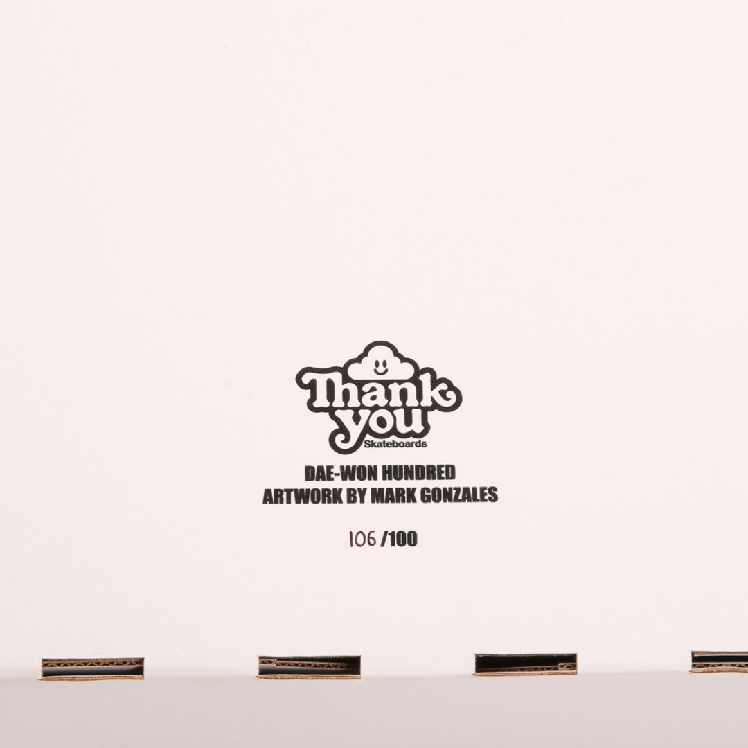 Thank You Skateboards/ Daewon Song x Mark Gonzales / Skateboard/ Artist Proof (106)