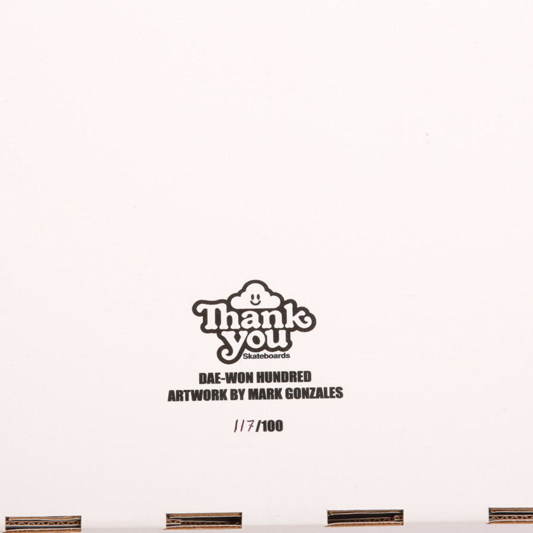 Thank You Skateboards/ Daewon Song x Mark Gonzales / Skateboard/ Artist Proof (117)