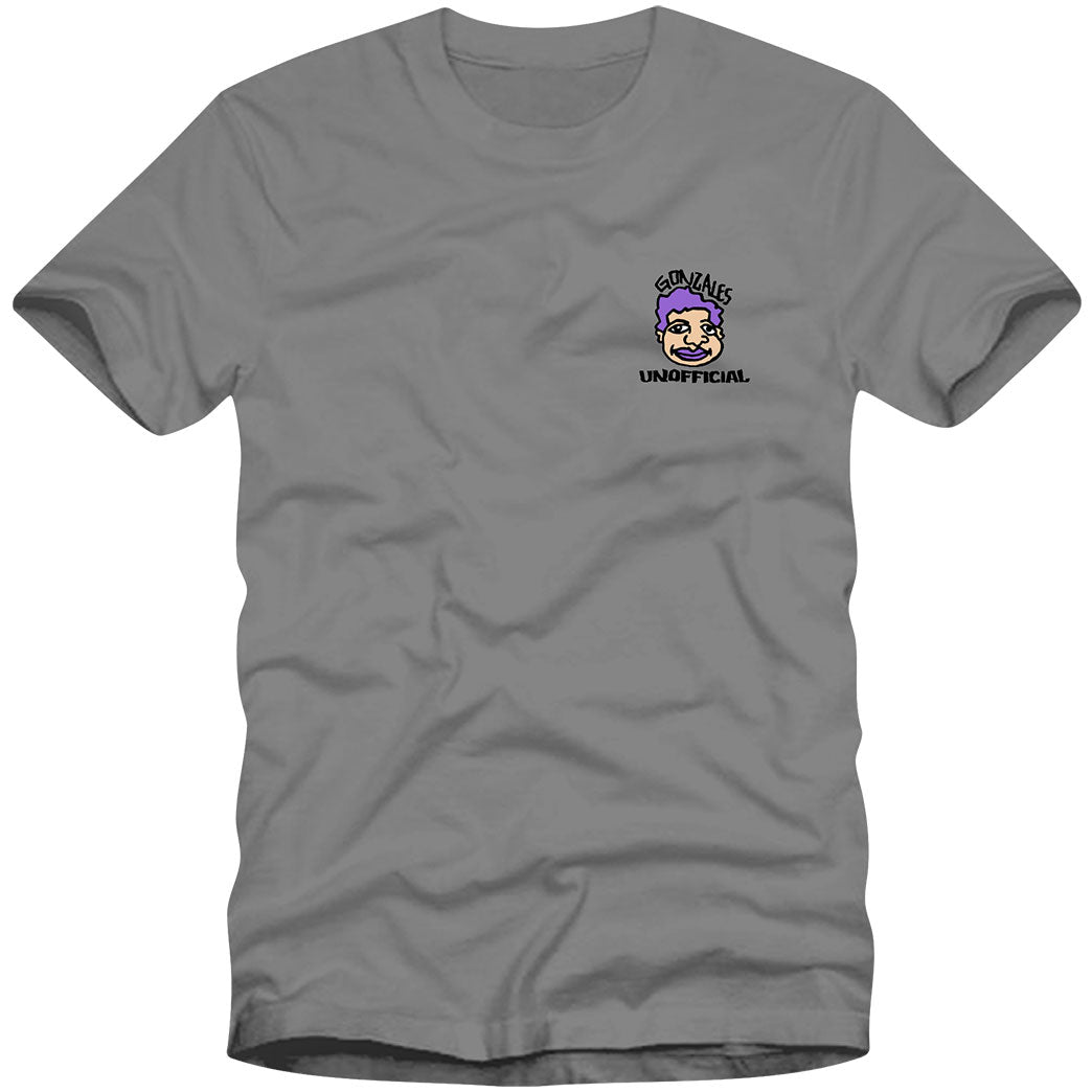 Unofficial / Gonz & Roses / Light Charcoal / T-Shirt