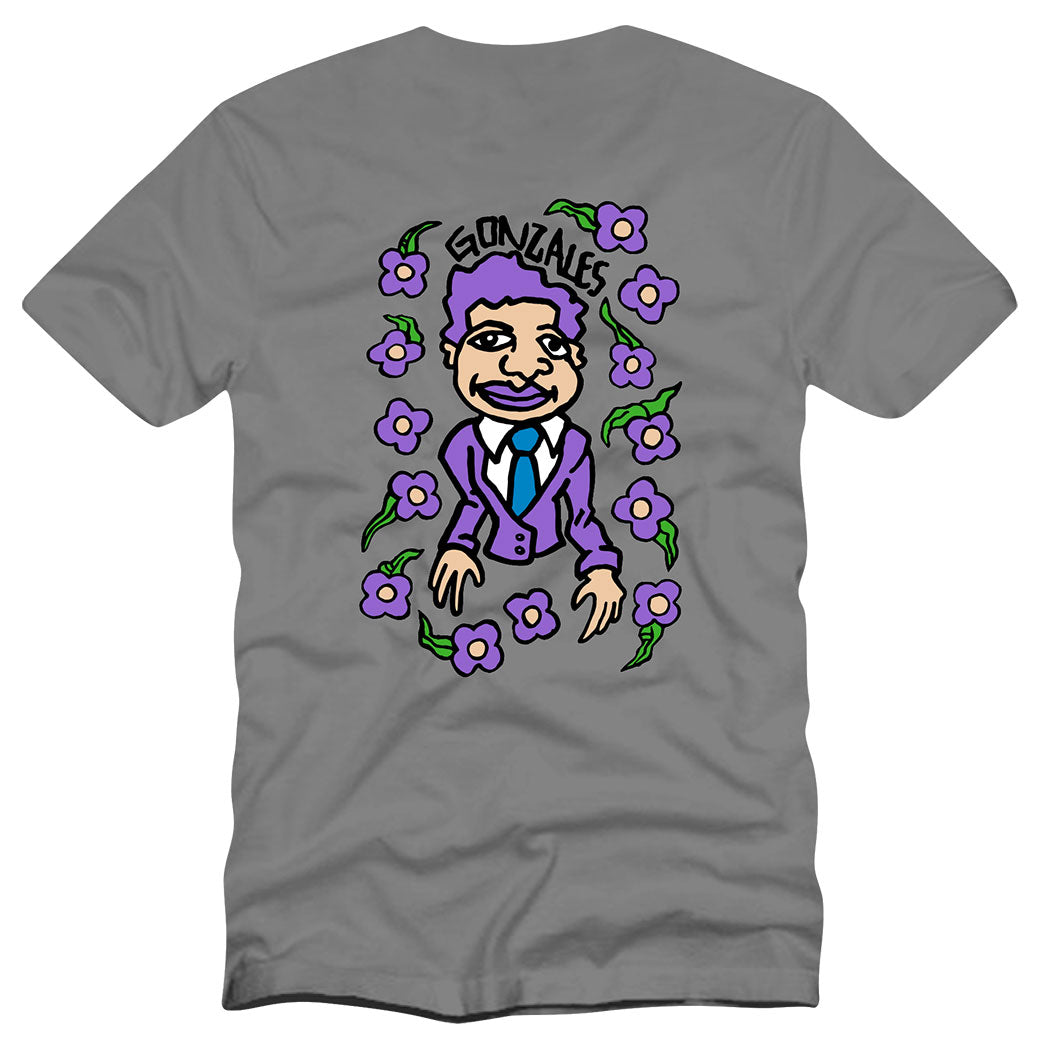 Unofficial / Gonz & Roses / Light Charcoal / T-Shirt