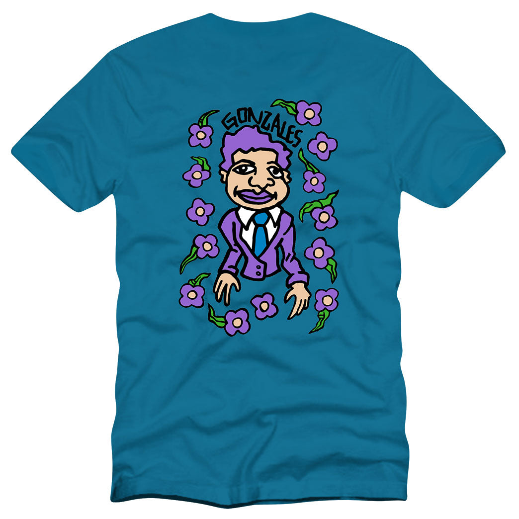 Unofficial / Gonz & Roses / Computer Blue / T-Shirt