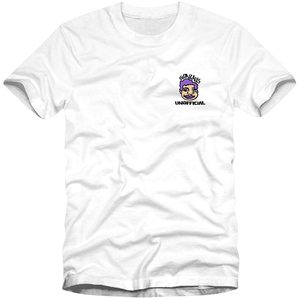 Unofficial / Gonz & Roses / White / T-Shirt