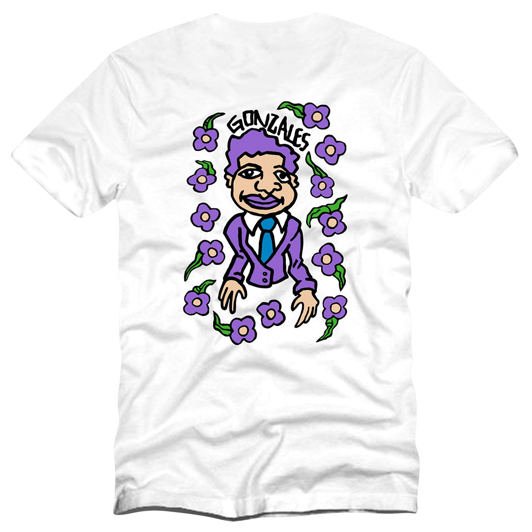 Unofficial / Gonz & Roses / White / T-Shirt