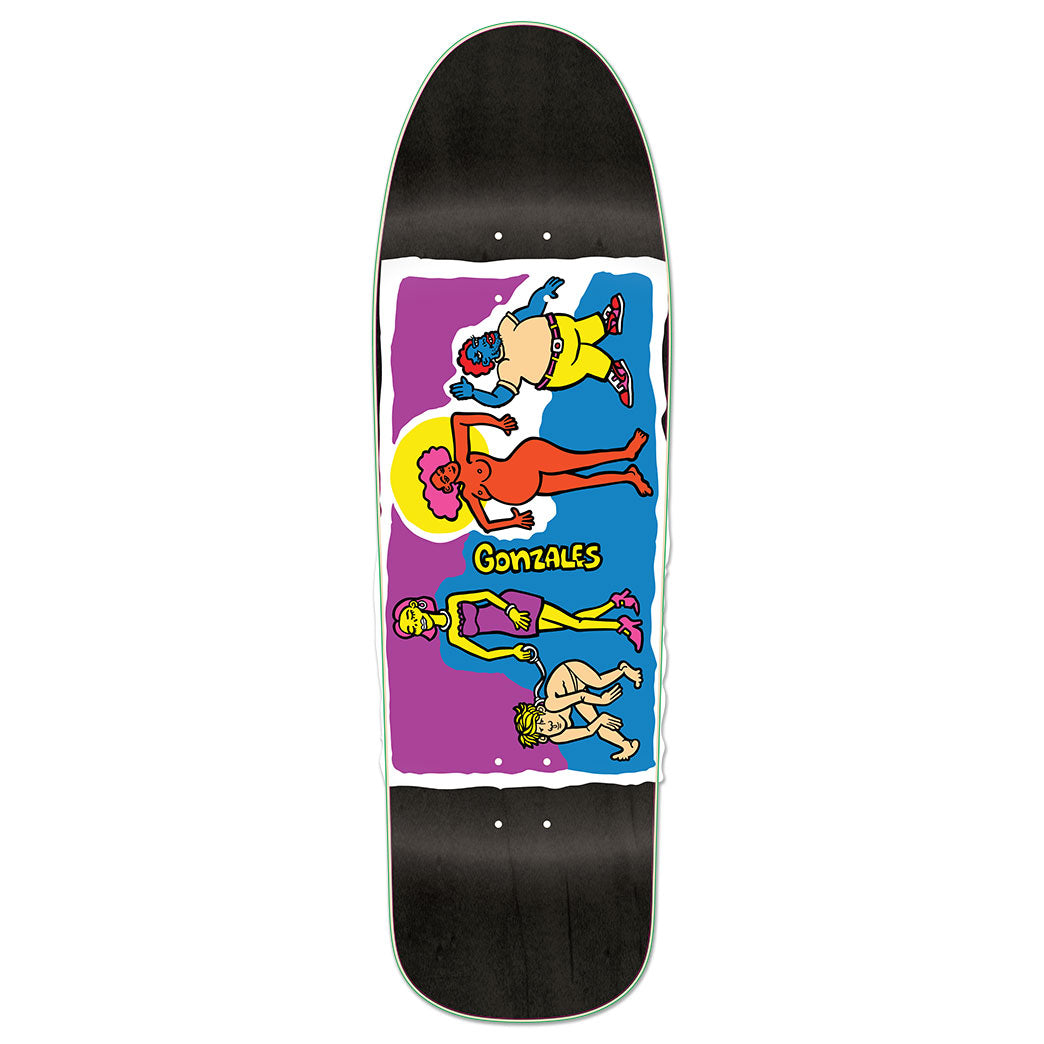 Unofficial / Colored People Skateboard Deck / Mark Gonzales / Black 9"
