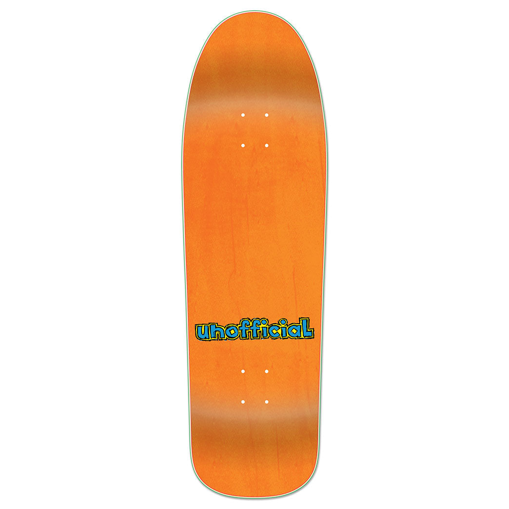Unofficial / Colored People Skateboard Deck / Mark Gonzales / Orange 9"