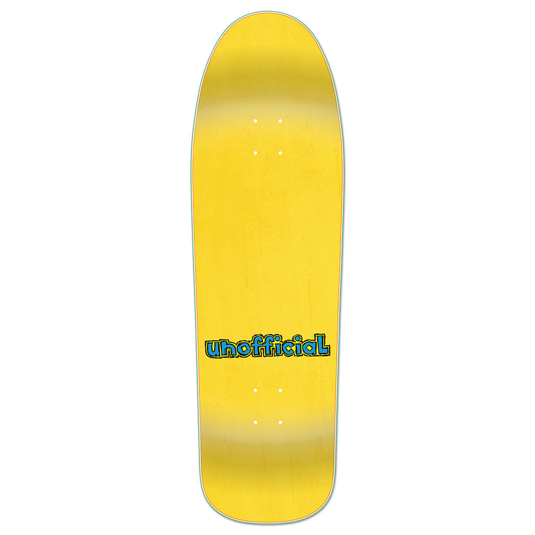 Unofficial / Colored People Skateboard Deck / Mark Gonzales / Yellow 9"