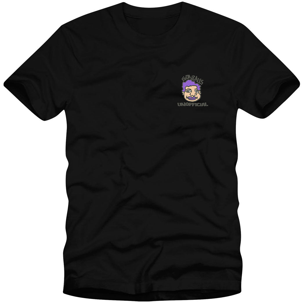 Unofficial / Gonz & Roses / Black / T-Shirt