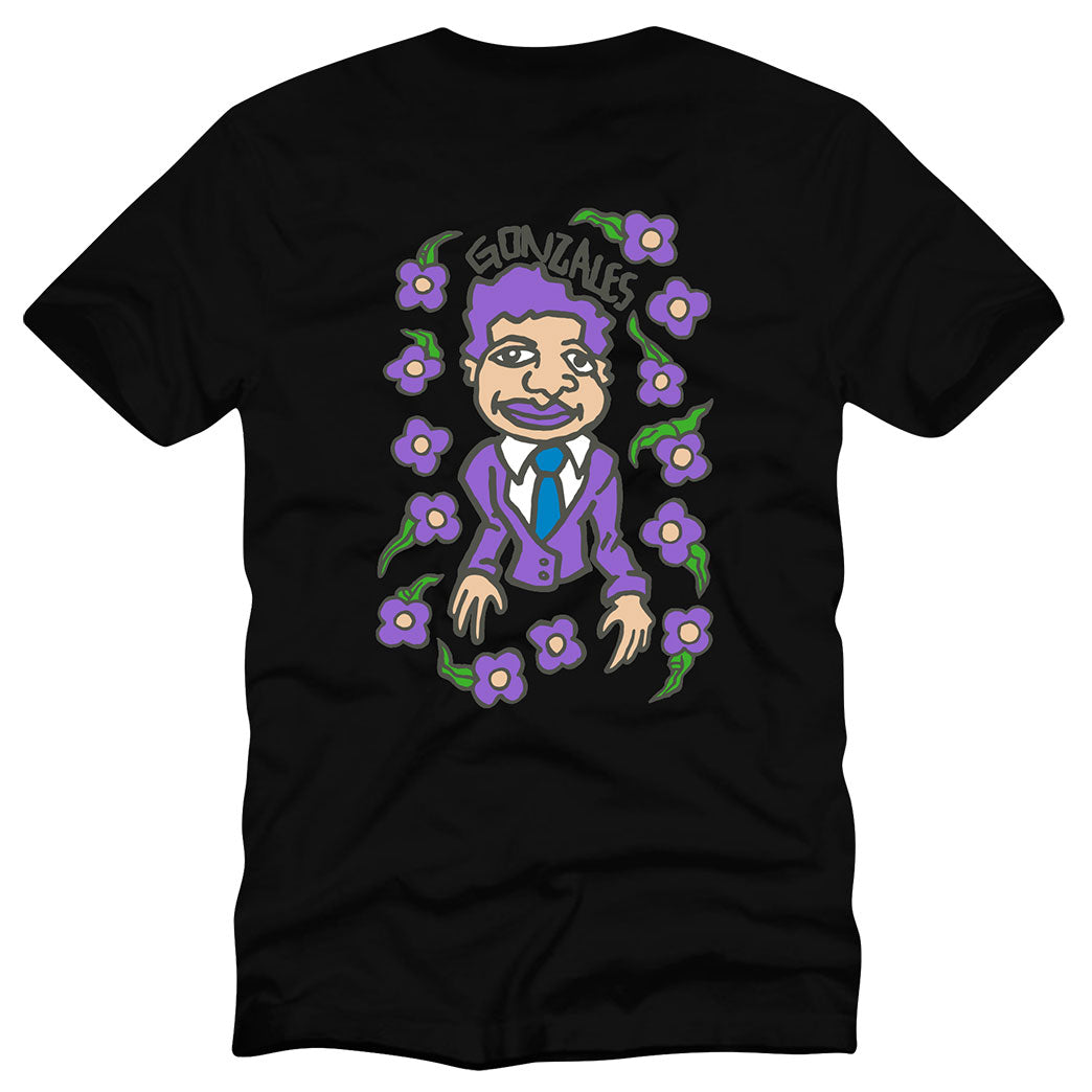 Unofficial / Gonz & Roses / Black / T-Shirt