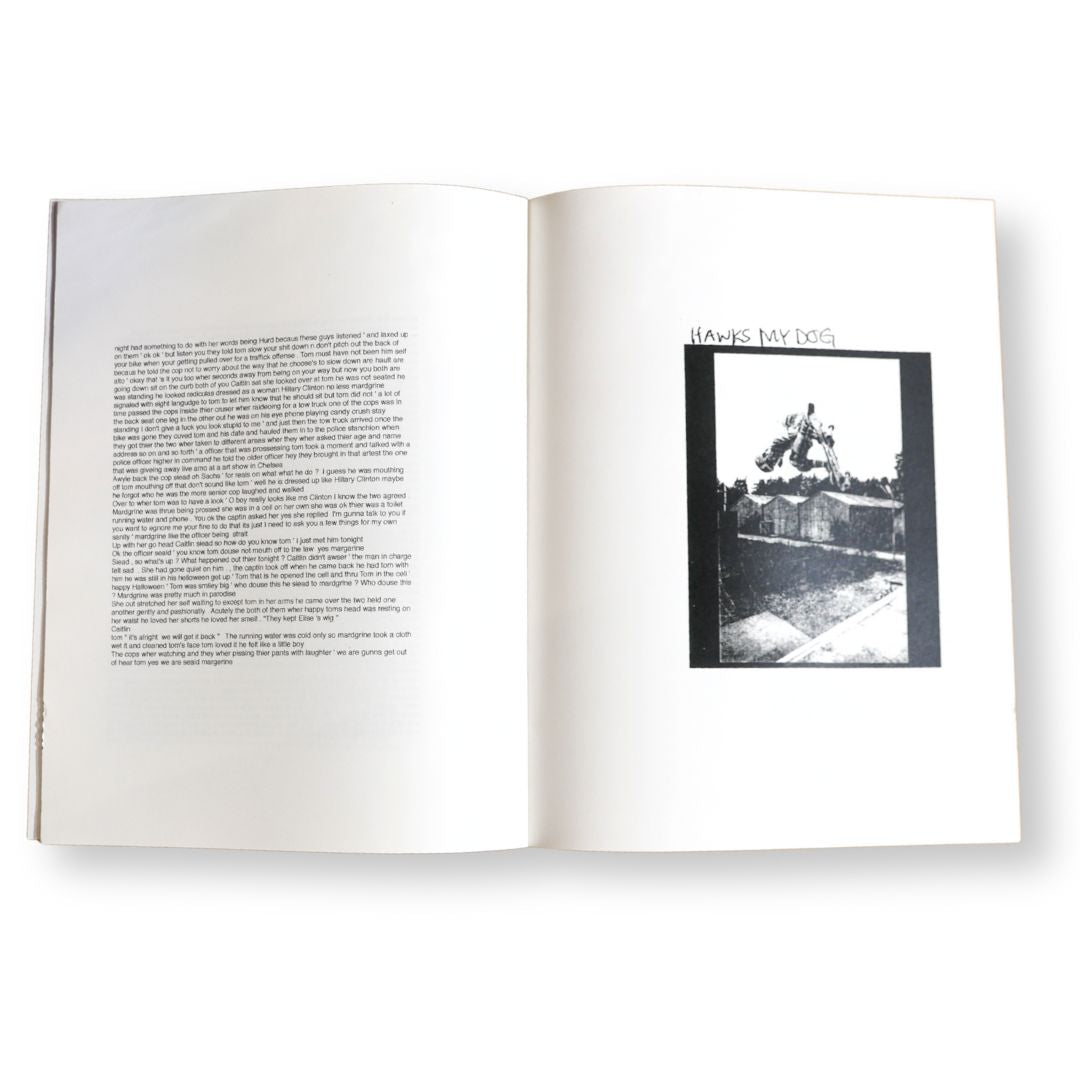 SPLATTER ZINE NO.2 / the John Waters issue / Zine / Artist Proof White / Signed Mark Gonzales