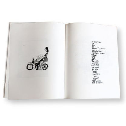 SPLATTER ZINE NO.2 / the John Waters issue / Zine / Artist Proof White / Signed Mark Gonzales