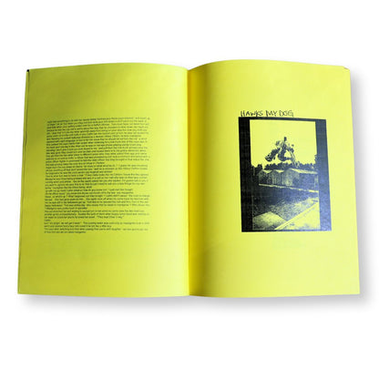 SPLATTER ZINE NO.2 / the John Waters issue / Zine / Signed Mark Gonzales