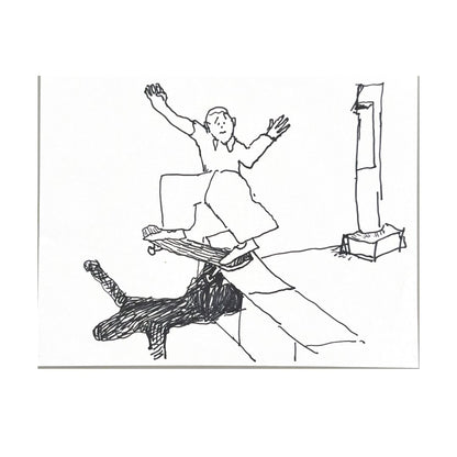 Ink Illustration 22 / unsigned / Mark Gonzales