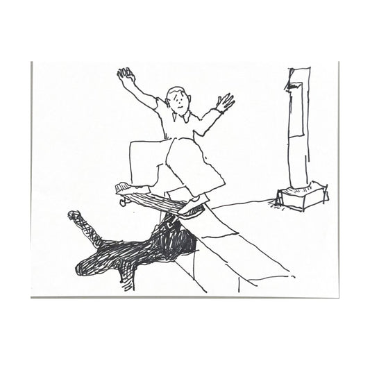 Ink Illustration 22 / unsigned / Mark Gonzales