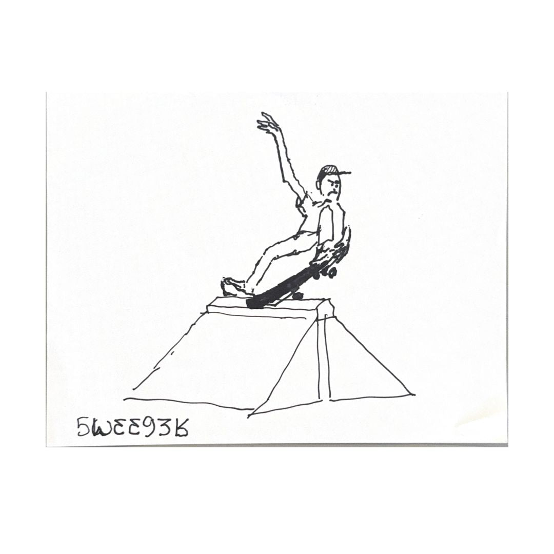 Ink Illustration 6 / unsigned / Mark Gonzales