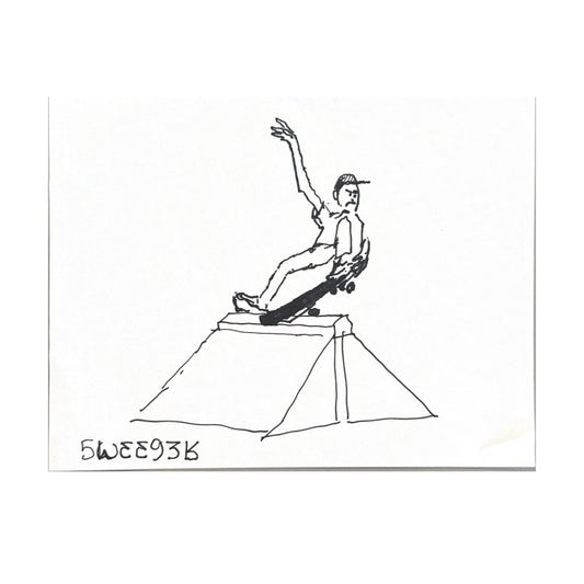 Ink Illustration 6 / unsigned / Mark Gonzales