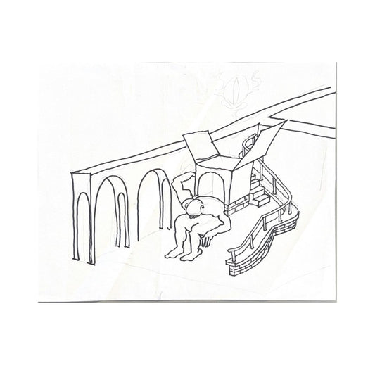 Ink Illustration 21 / unsigned / Mark Gonzales