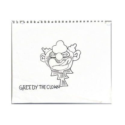 Ink Illustration 25 / unsigned / Mark Gonzales