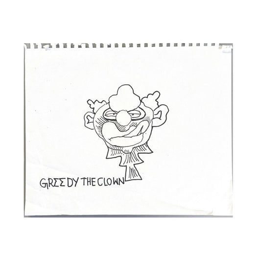 Ink Illustration 25 / unsigned / Mark Gonzales