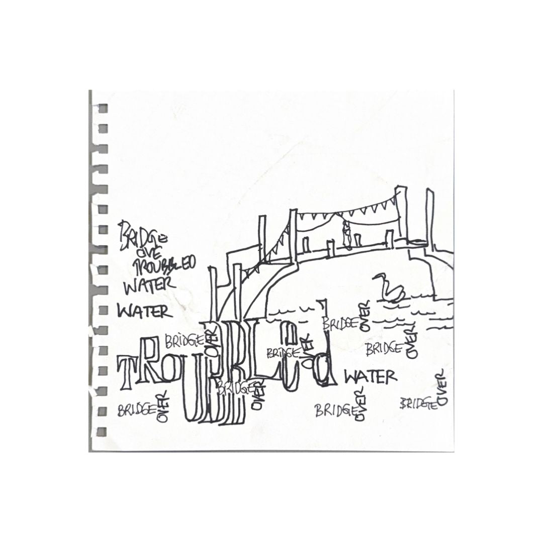 Ink Illustration 31 / unsigned / Mark Gonzales