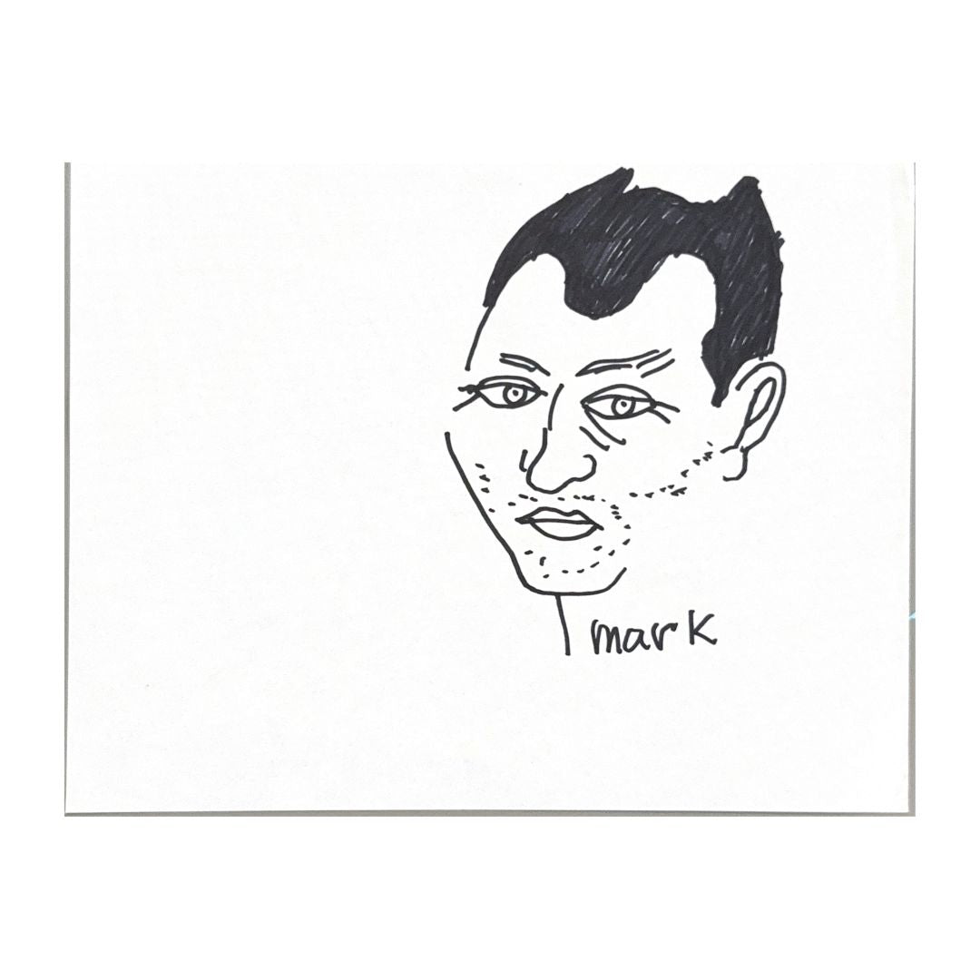 Ink Illustration 9 / unsigned / Mark Gonzales