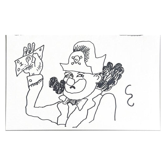 Ink Illustration 30 / unsigned / Mark Gonzales