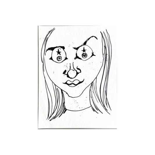 Ink Illustration 18 / unsigned / Mark Gonzales