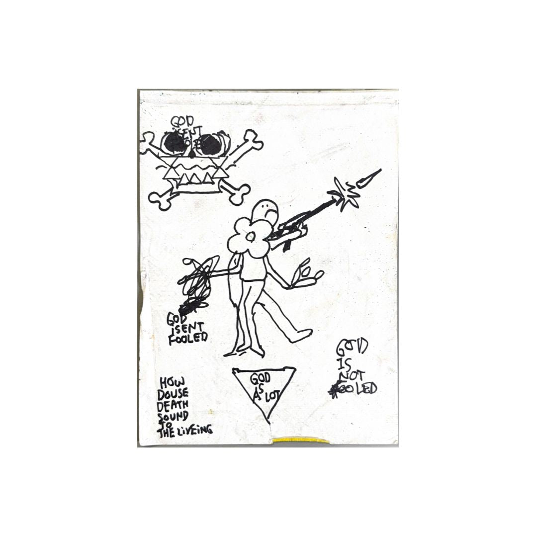 Ink Illustration 23 / unsigned / Mark Gonzales