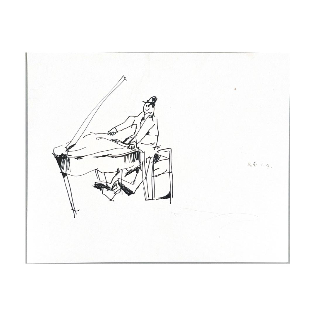 Ink Illustration 19 / unsigned / Mark Gonzales