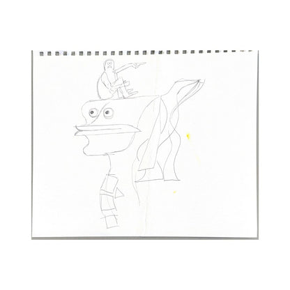 Ink Illustration 4 / unsigned / Mark Gonzales