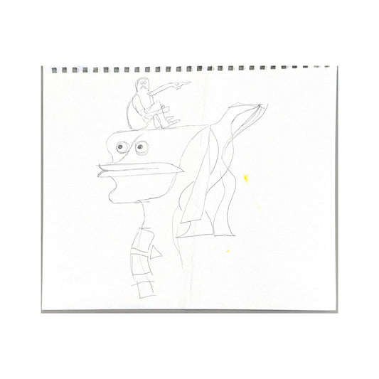 Ink Illustration 4 / unsigned / Mark Gonzales