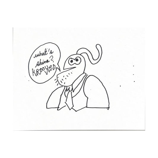 Ink Illustration 15 / unsigned / Mark Gonzales