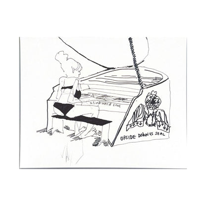 Ink Illustration 29 / unsigned / Mark Gonzales