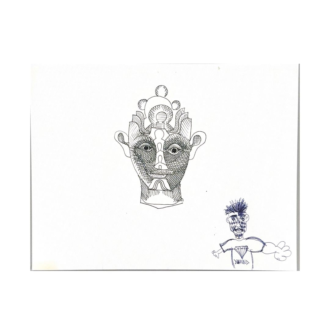 Ink Illustration 13 / unsigned / Mark Gonzales