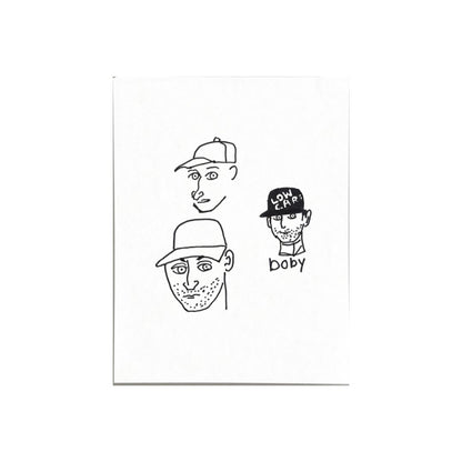 Ink Illustration 3 / unsigned / Mark Gonzales
