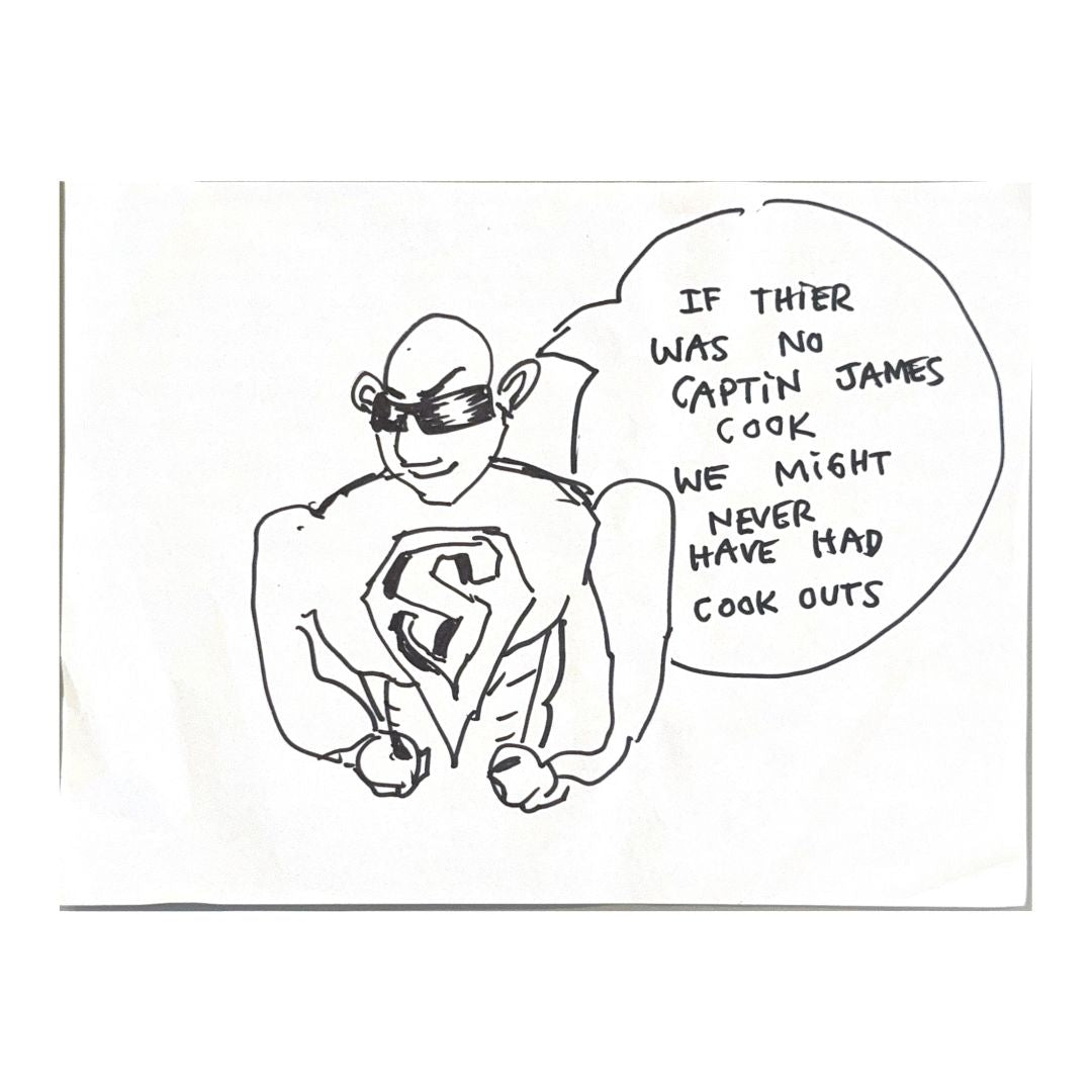Ink Illustration 33 / unsigned / Mark Gonzales