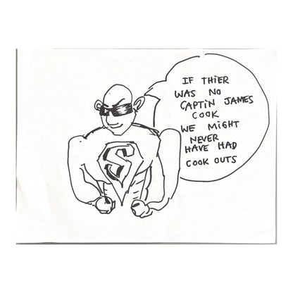 Ink Illustration 33 / unsigned / Mark Gonzales