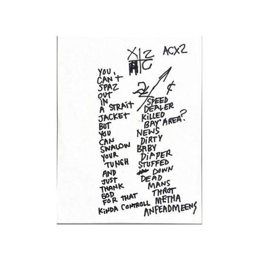 Ink Illustration 10 / unsigned / Mark Gonzales