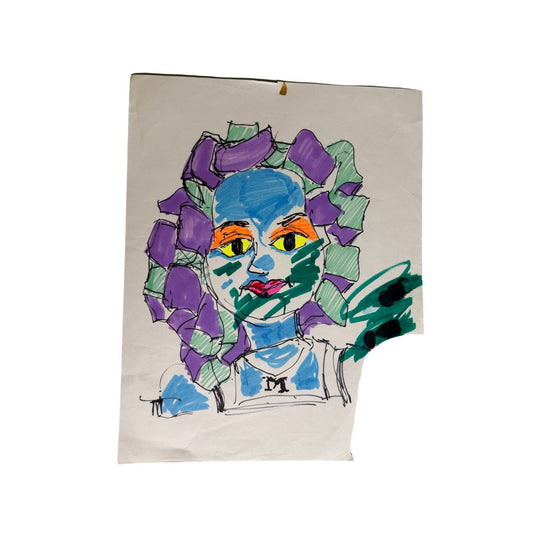 Ink Illustration 34 / unsigned / Mark Gonzales