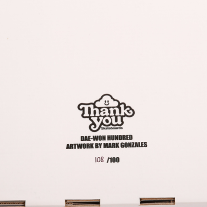 Thank You Skateboards/ Daewon Song x Mark Gonzales / Skateboard/ Artist Proof (108)