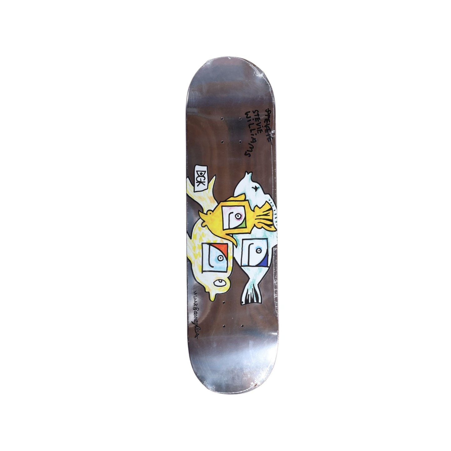DGK / Stevie Williams / Skateboard Deck / Mark Gonzales Art #2