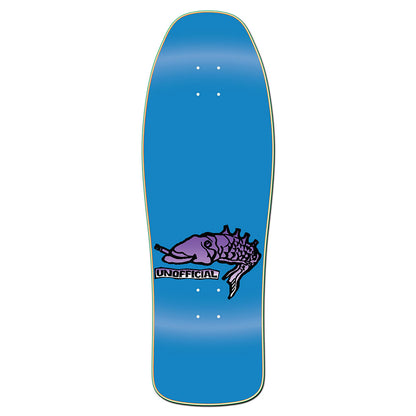 Unofficial / Color my friends Skateboard Deck / Mark Gonzales / Blue Dip Colorway / 10"