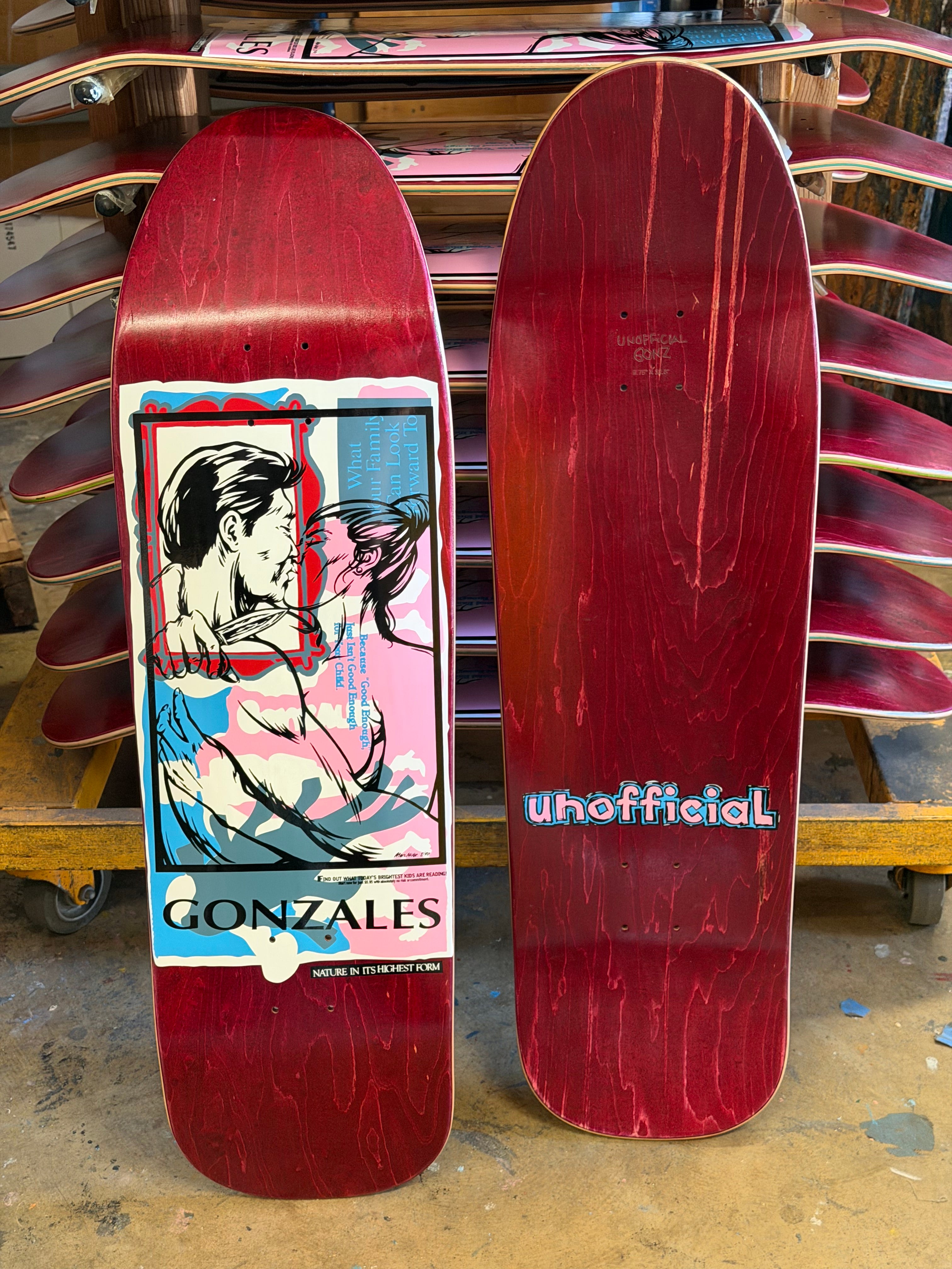 Unofficial / Colored People 3 Skateboard Deck / Mark Gonzales