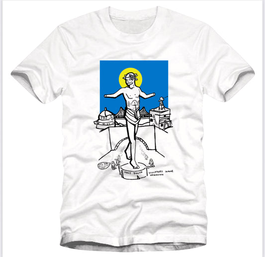 Unofficial / Statue / White/ T-Shirt